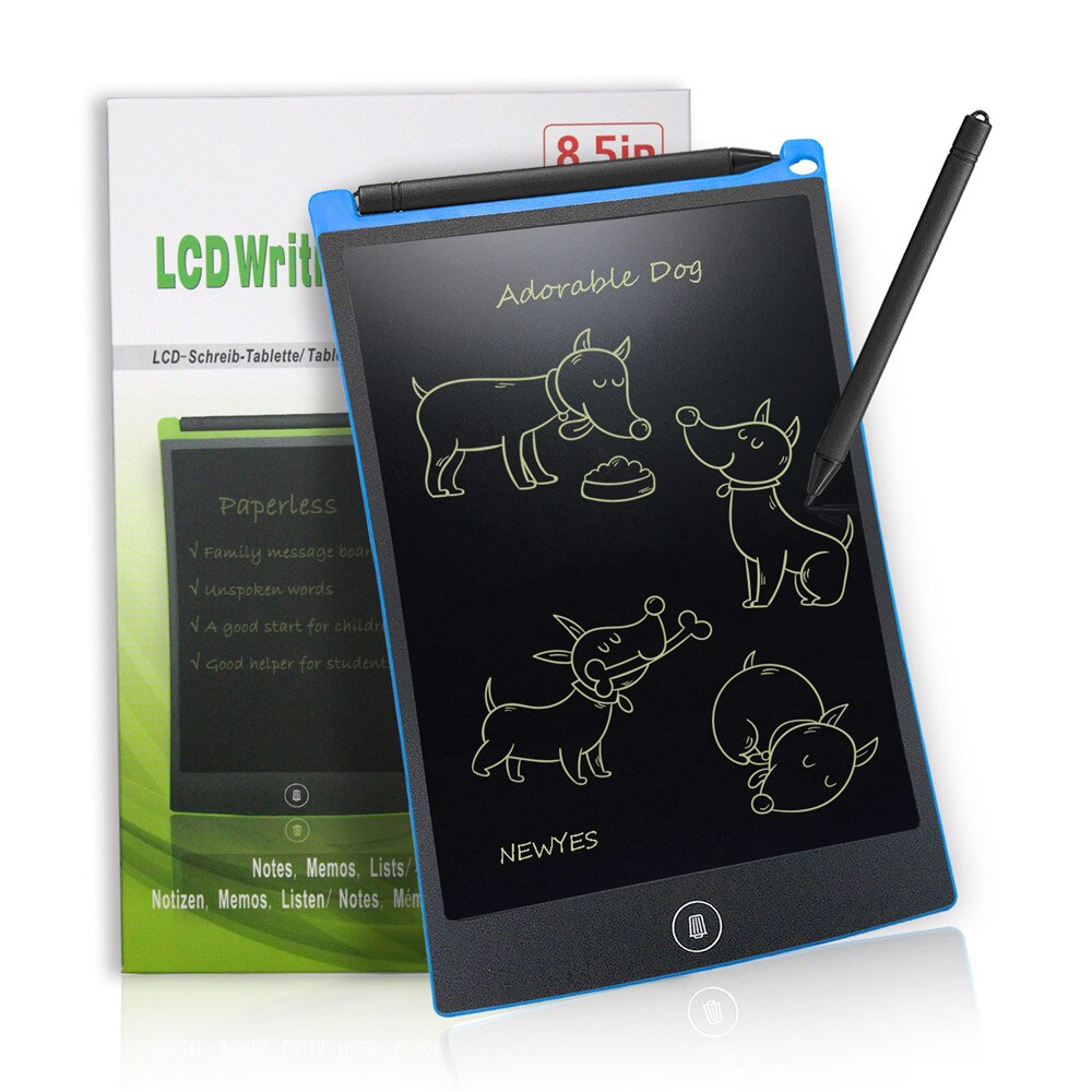 Electronic Drawing Board 8.5Inches LCD Screen Writing Tablet Digital Graphic Drawing Tablet Electronic Handwriting Pad Board+Pen