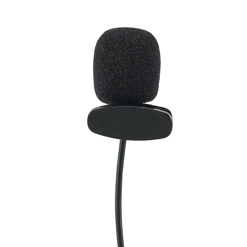 RETEKESS Draagbare Clip-on Reversmicrofoon 3,5 mm Jack Bedrade Microfoon handsfree voor Gids Systeem F4511B