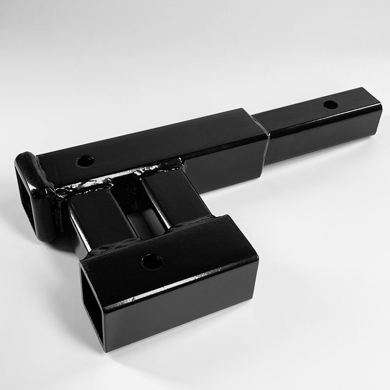 CVP 2" Dual Truck Trailer Hitch Receiver Rise Adapter Extender Double Extension RV Parts Van Camper Accessories Caravan