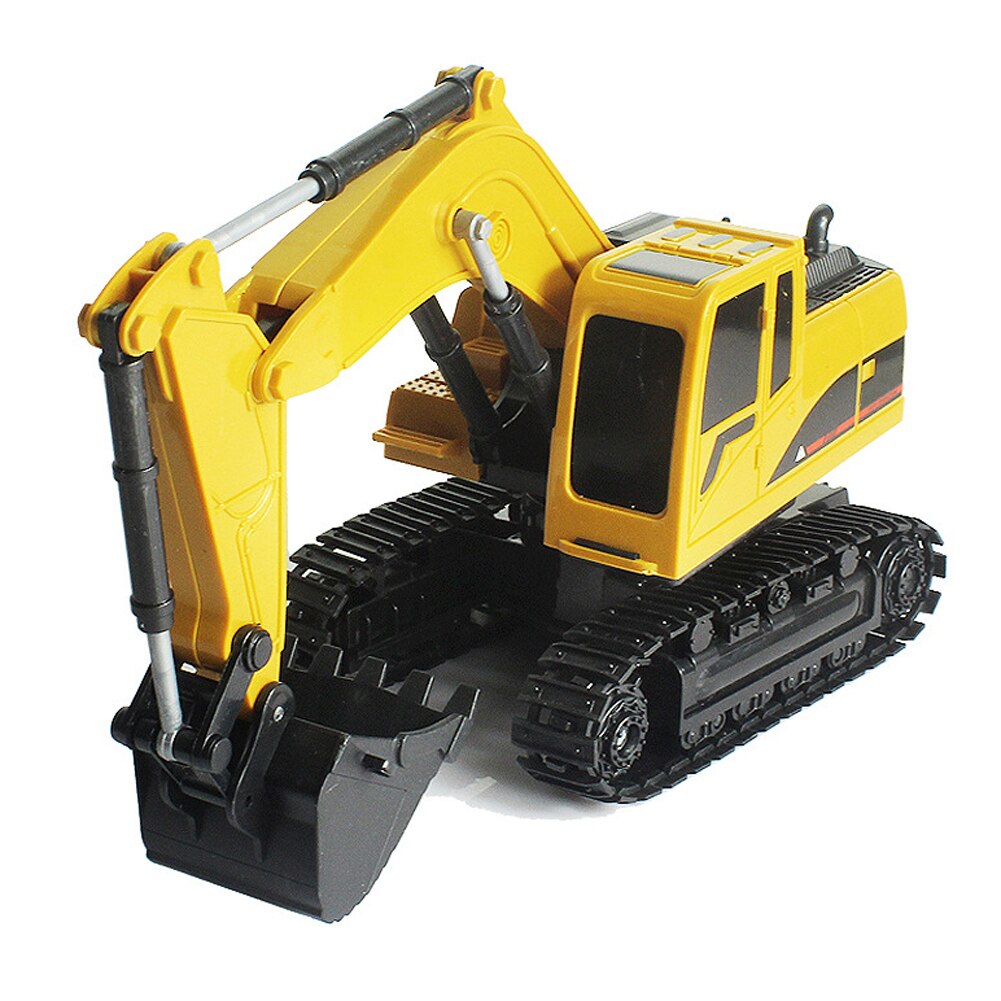 2.4Ghz 6CH 1:24 RC Excavator Toy RC Engineering Car Alloy Plastic Excavator RTR For Kids Christmas