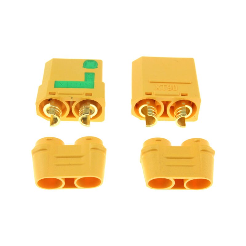 2 uds. Conectores de XT90-S Amass macho hembra enchufes XT90 XT90S cubierta Anti chispa funda Bullet Sparkproof RC Lipo piezas de batería