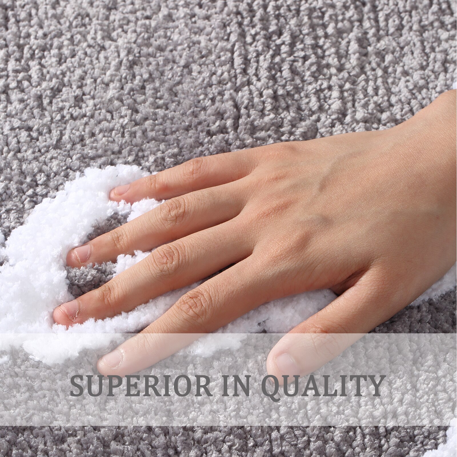 Mstoffy Extra Zacht Microfiber Bad Rug Machine Was... Grandado