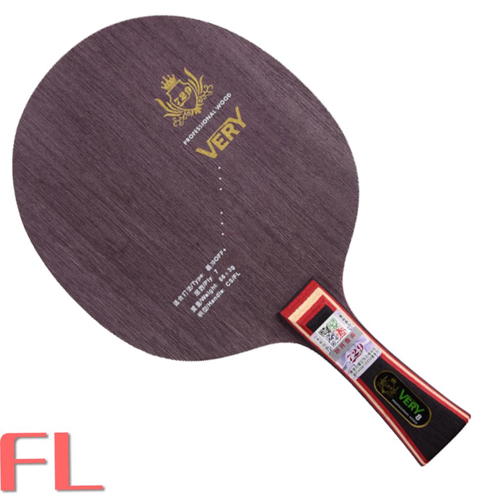 Friendship 729 Very 7 8table Tennis Blade Offensive Ping Pong Racket Bat Pure Wood: V8 FL