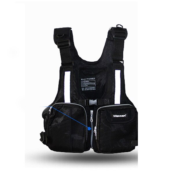 Chaleco salvavidas para pesca, Kayak, con bolsillo: QP2027B