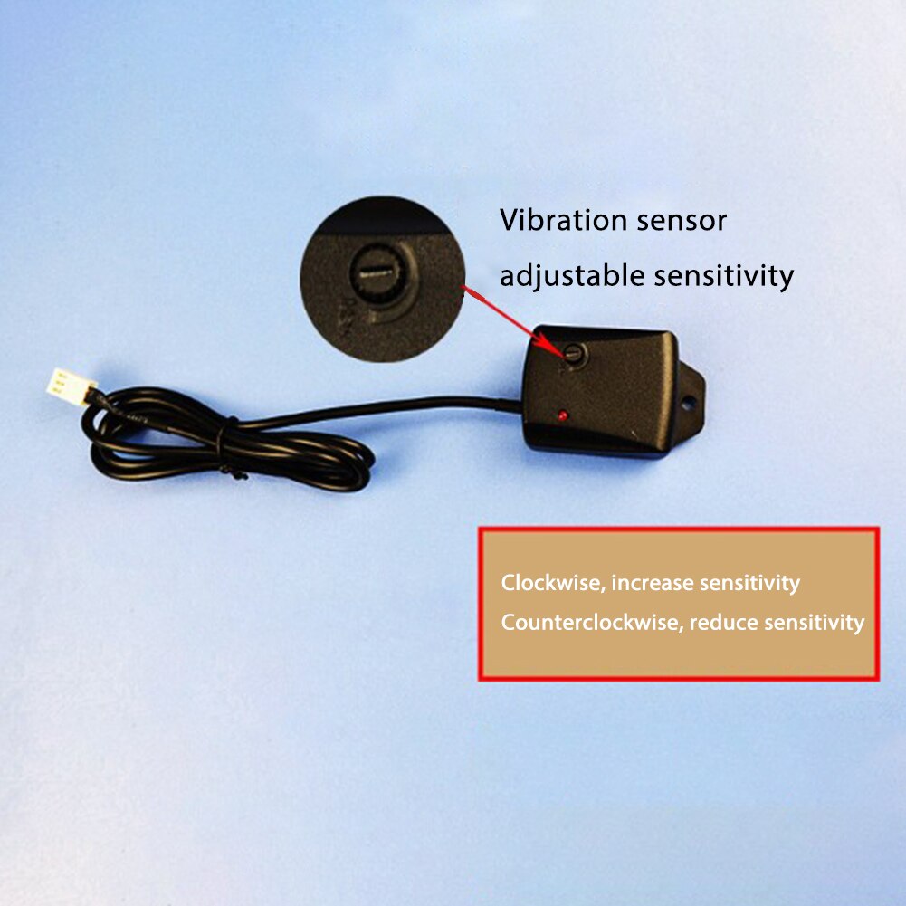 Motorcycle Car General Vibration Induction Vibration Sensor Alarm Anti-theft Device
