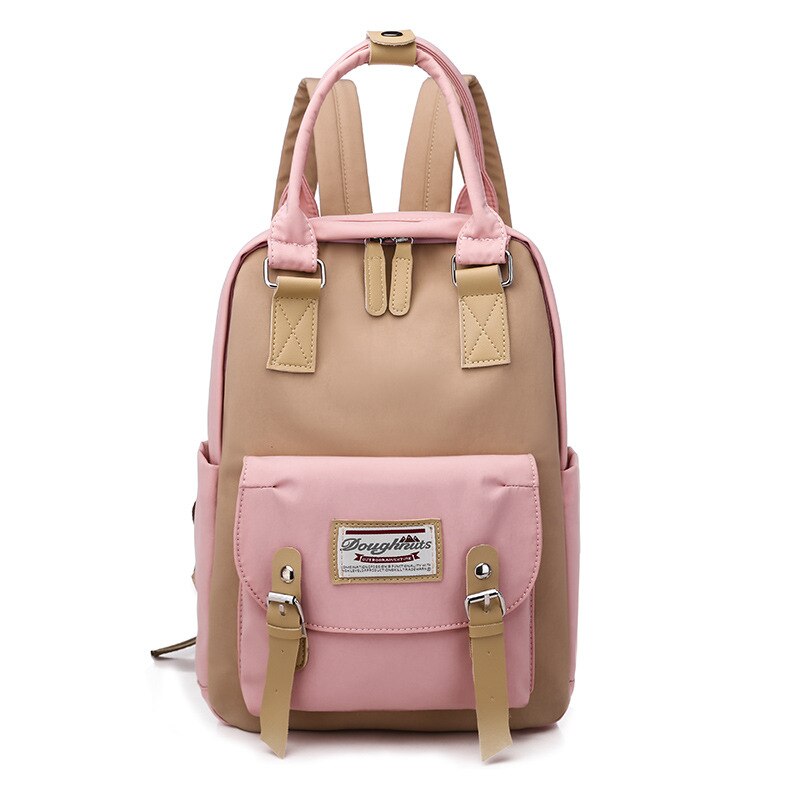 atinfor Brand Anti Theft Waterproof Oxford Women Backpack Student Bag Girls Casual Travel Knapsack Female Mochila: Pink