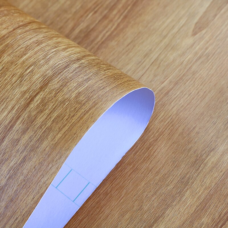 Jin Sinan wood grain wallpaper self-adhesive thickening waterproof 3D concave-convex texture Boeing film furniture showcase skin