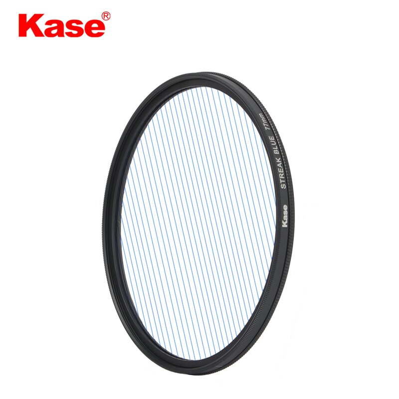 Kase 67/72/77/82mm raia azul lente filtro de vidro óptico, ideal para câmera dslr cinematice vídeos