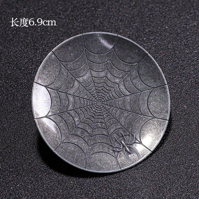 1Pc japonia metalowa podstawka ze stopu uchwyt na kubek spodek herbaty Potholder zestaw do herbaty Kung Fu ekologiczne ceremonia akcesoria Coaster 6.9Cm: K