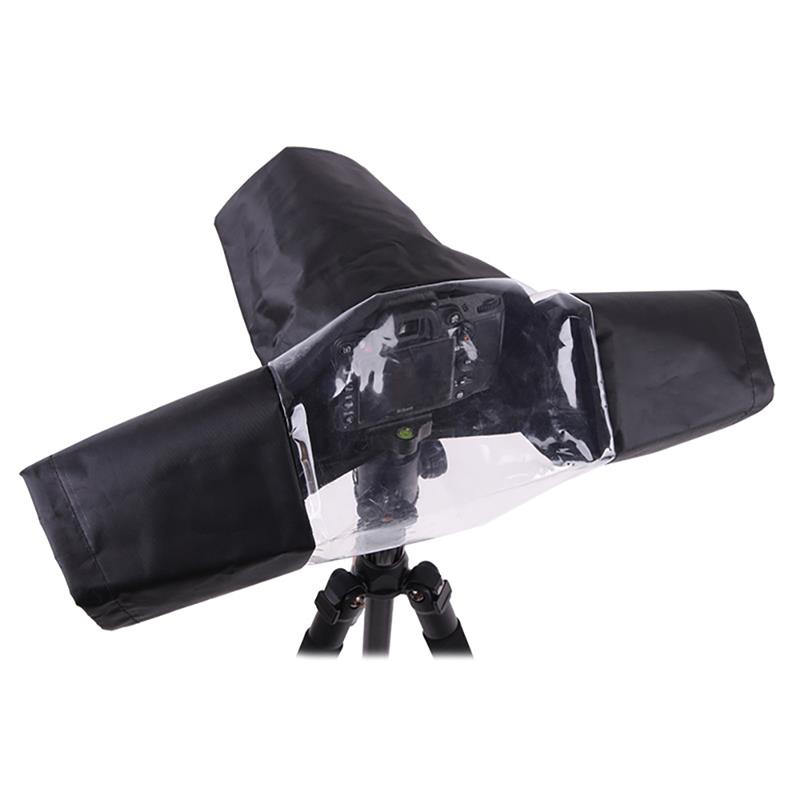 Vandtæt kamera regnfrakke nylon gennemsigtig tpu kamera regndæksel støvtæt beskytter til dslr kamera til canon nikon sony
