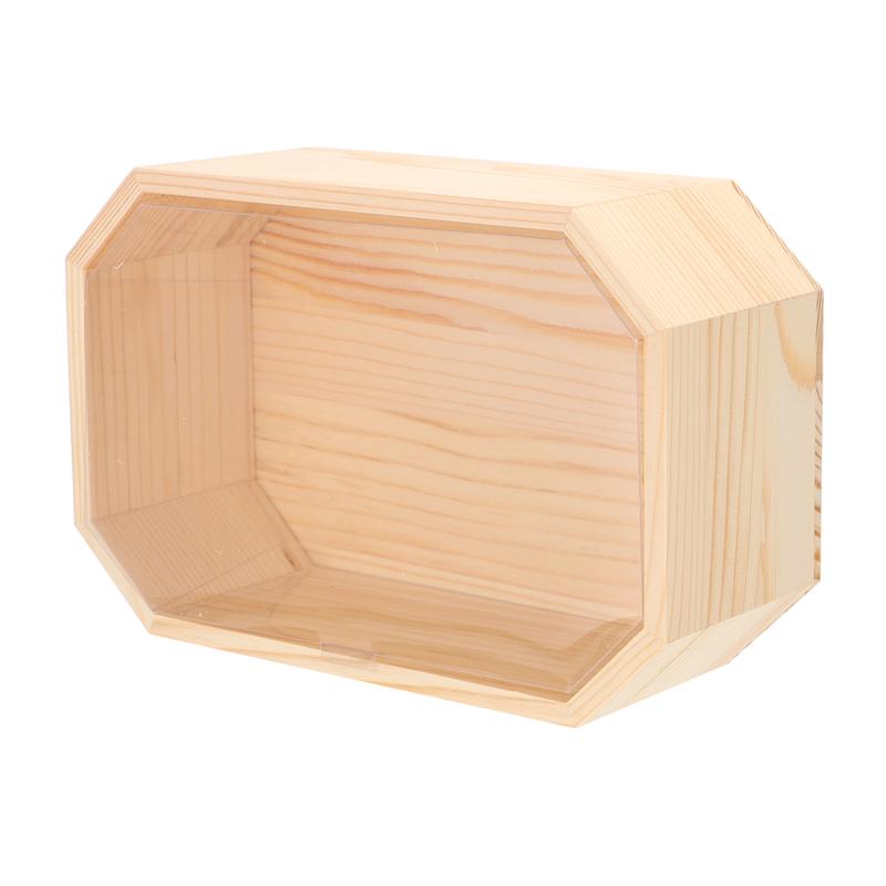 1Pc Box Exquisite Durable Wood Box Wood Box Wooden Box for Festival