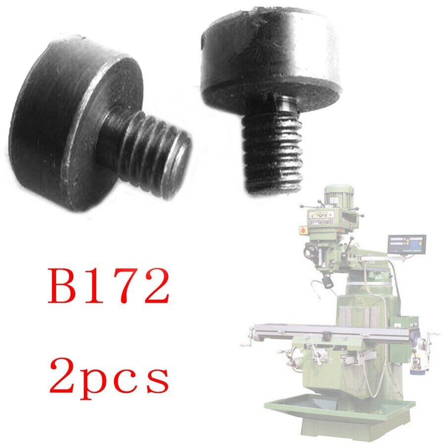 2pc Milling Machine Parts Pinion Shaft Hub Screw B172 For BRIDGEPORT Mill Lathe CNC
