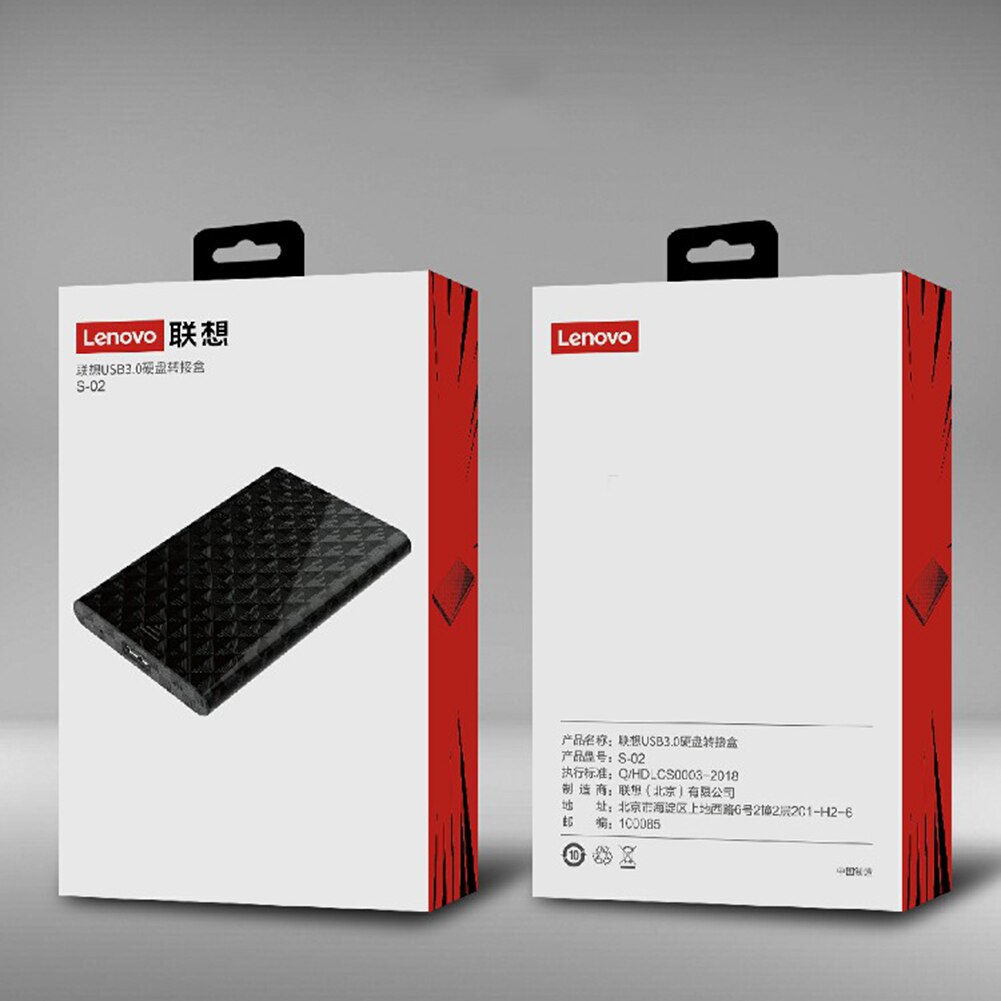 Lenovo ulkoinen hdd-kotelo ssd-kotelo kovalevy 2.5 tuuman sata usb 3.0 kannettavaan kiintolevy ulkoinen kotelo kannettava sovitin