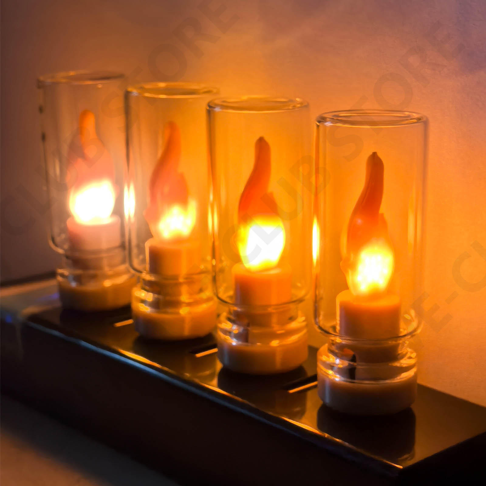 USB Flamme Birne Warm Gelb LED Nachtlicht Atmosphäre Licht LED Filament Licht LED Kerze Birne Kerze Birne Retro USB Auto Licht