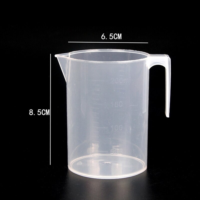 200/250/500/1000/1500/2000ML Plastic Measuring Cup Jug Pour Spout Surface Kitchen: N1
