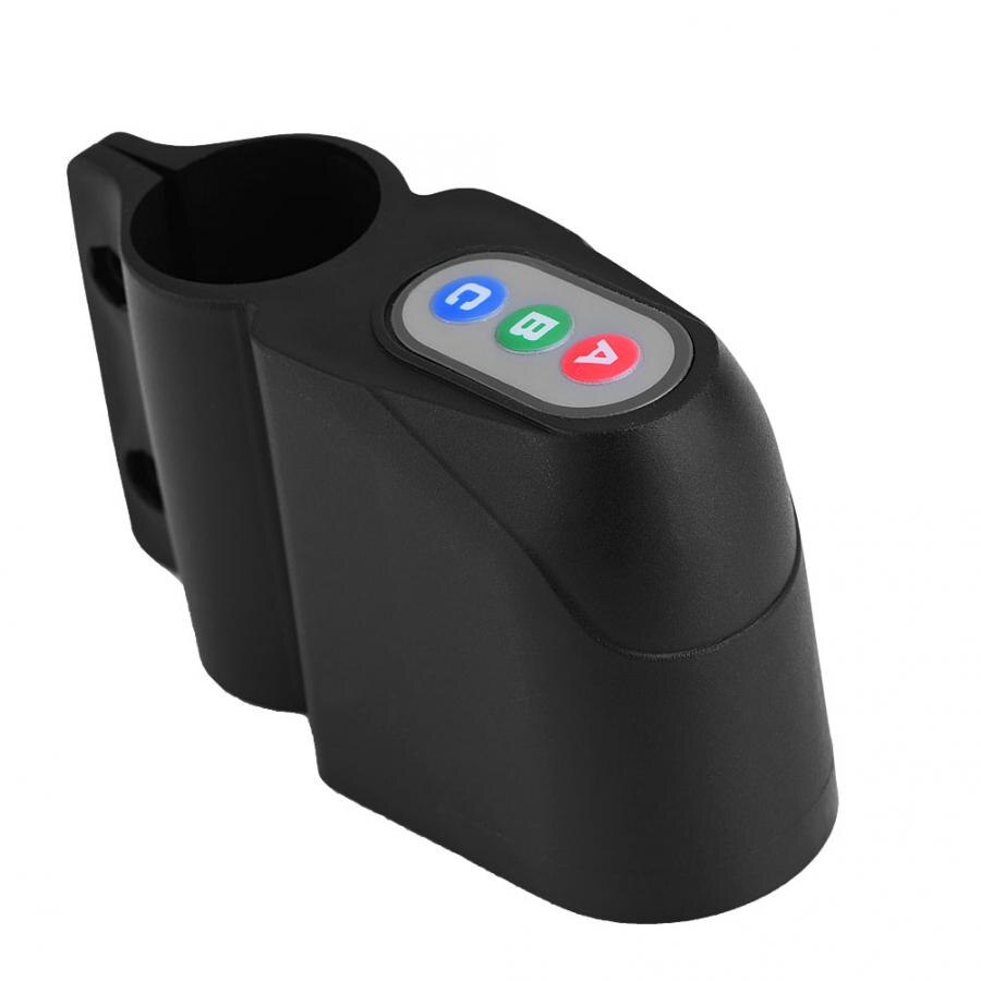 Anti-theft Bike Lock 4 Digit Code Sound Loud Electronic Cycling Security Lock Vibration Alarm Bicycle Lock