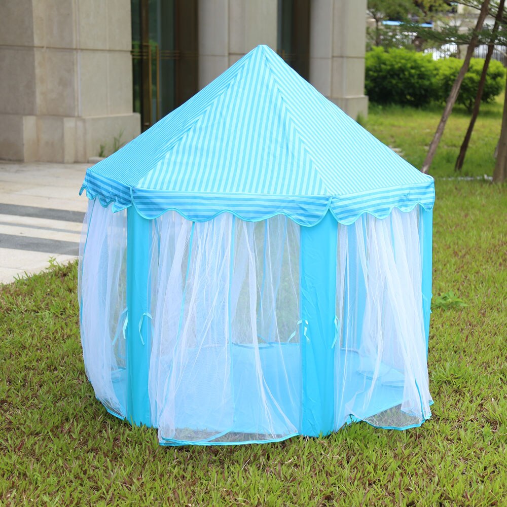 Portable Princess Castle Play Tent Activity Fairy House Camping Traveling Foldable,Sports Playhouses Outdoor Waterproof
