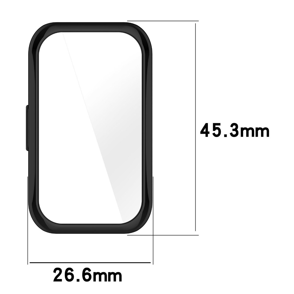 Funda protectora completa de TPU para reloj inteligente, carcasa suave antiarañazos, accesorios protectores de pantalla para Huawei Band 9 y 8, 1 unidad