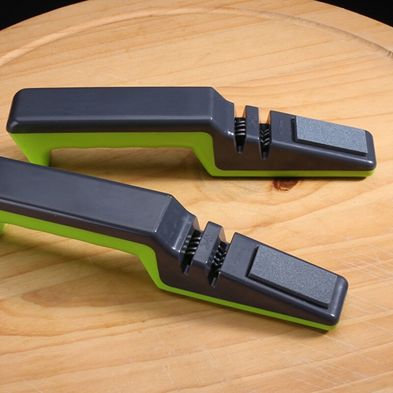 Sacapuntas con manilla Manual de Premium para cocina, herramienta para tijeras, Cuchillos con Base antideslizante empaquetado en caja, x 28x45mm, 1 ud.