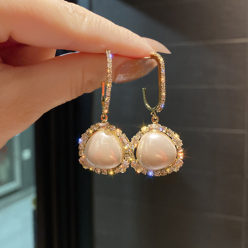 Boucles d'oreilles magnétiques amincissantes lymphatiques pour femmes, strass scintillants, pierre de Quartz, boucles d'oreilles de vidange lymphatique: VERT LIBELLULE