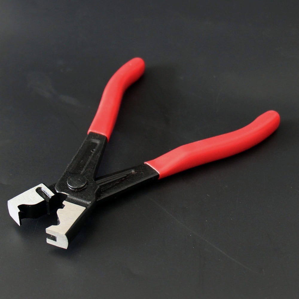 Clamp Pliers with 60Pcs Hose Clamps Cable Type Auto Hose Clamp Plier Set Flexible Wire Pliers Tube Bundle Removal Repair Tool