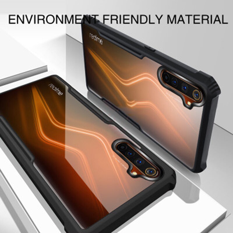 Obudowy odporne na wstrząsy dla Oppo Realme C11 6 Pro Case 6.6 cala przezroczysty ochronny Shell miękka tylna obudowa dla Realme 6i Coque Fundas