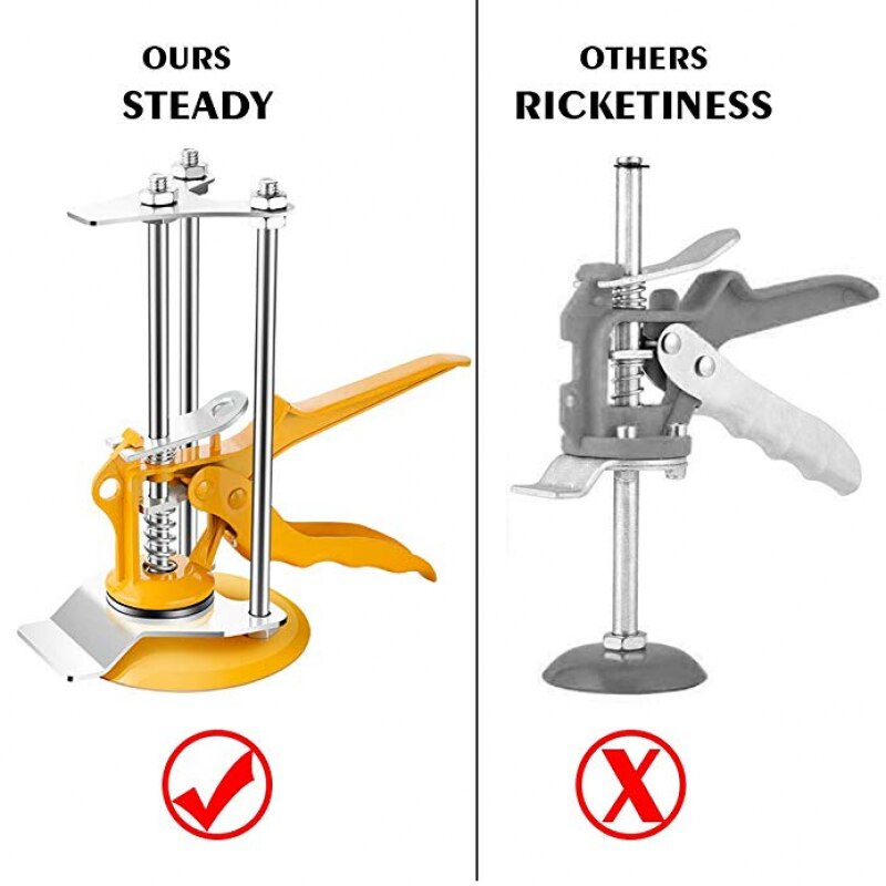 Upgrade Wall Tile Locator Tile Height Adjustment Top Device Manual Lifting Positioning Leveler Padding Bricklayer Paving