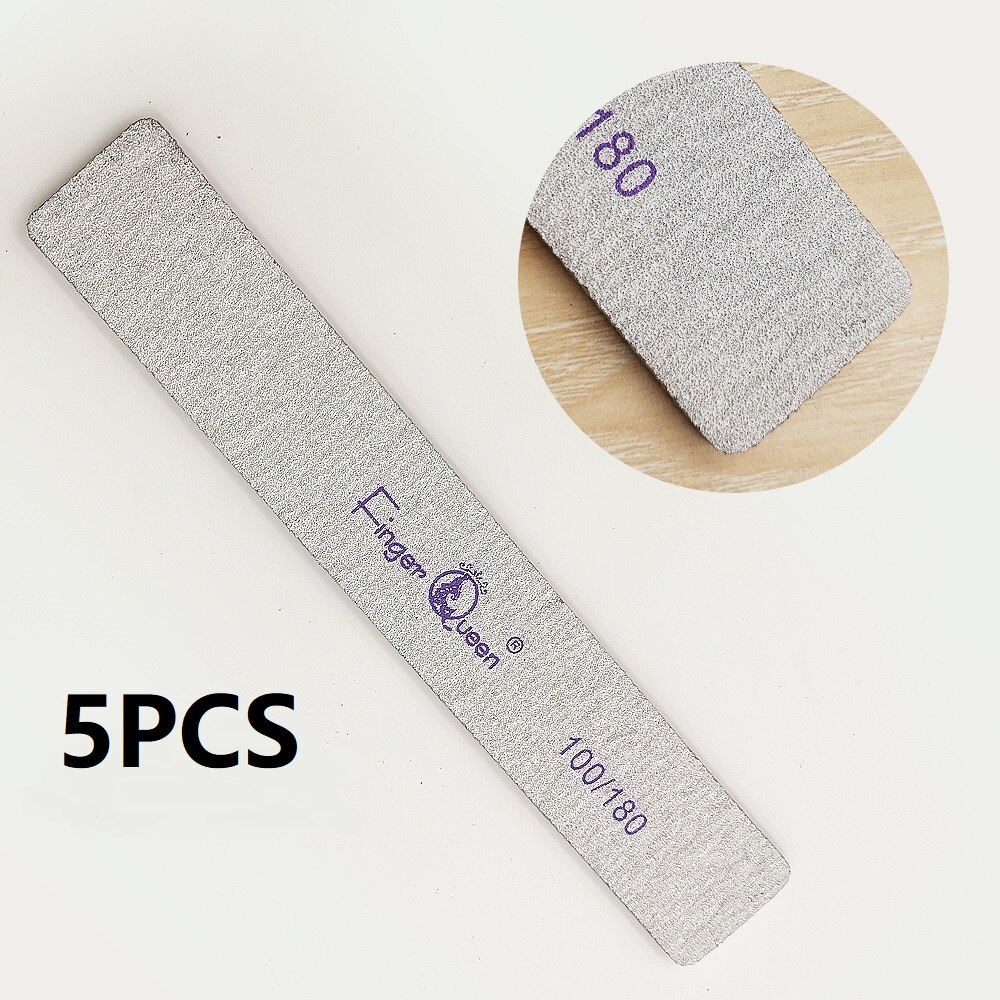 5 Kinds of Shapes Nail Art Nail File Sanding Buffer Files Salon Manicure Tool Salon Manicure Use Tool FA002: 3-5PCS