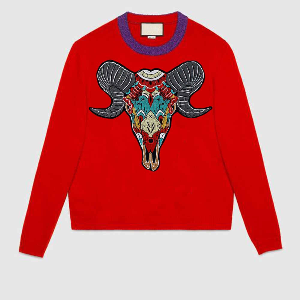1 Juego de parches de animales de oveja de cabra Pelecanus, parche de pájaro de langosta bordado de flor de pez de amor, apliques, parches de planchado en camiseta, artesanía de ropa