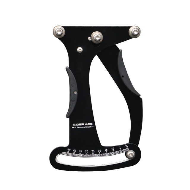 Medidor de tensión electrónico para bicicleta, comprobador de radios de rueda de bicicleta, indicador de alta precisión, tensiómetro estable y preciso, herramienta de reparación de MTB: Gris