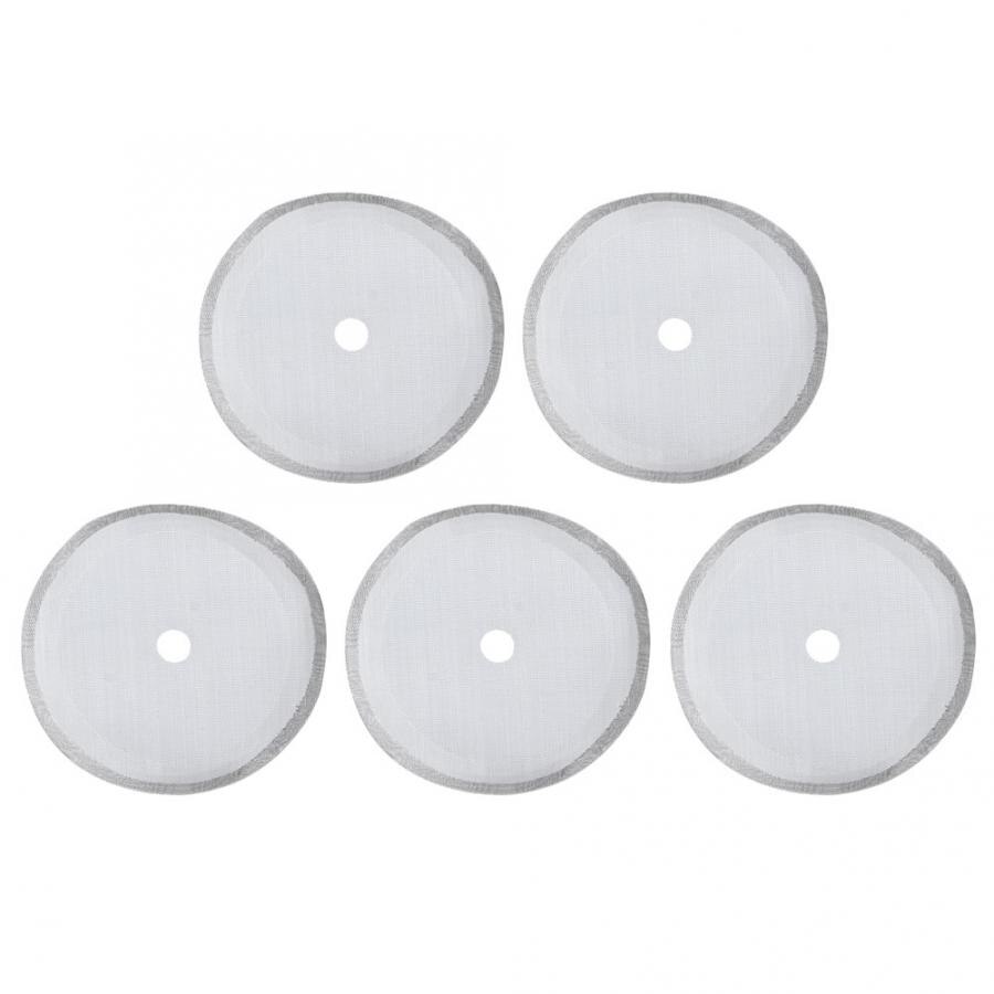 5 st rostfritt stål kaffefilter avtagbart kaffekanna mesh återanvändbart kaffefilter för franskpress kaffe tekokare filter: M 800ml