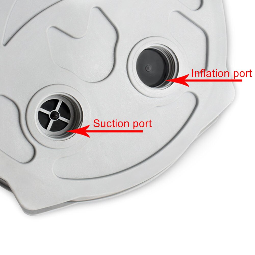 Anti Slip Inflatable Boat Outdoor Practical Swimming Ring Fast For Canoe Kayak Portable Foot Pump With 3 Adapters Balloon