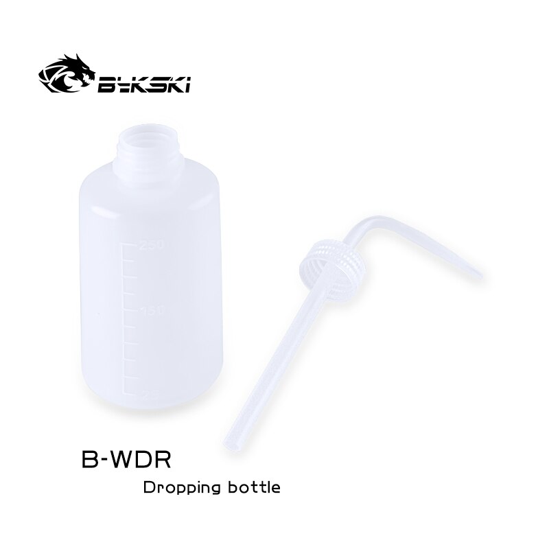 Bykski B-WDR 250ML bouteille d'égouttement ajouter bouteille d'eau encre amincissante outils spéciaux pour liquide de refroidissement pour le refroidissement par eau du PC