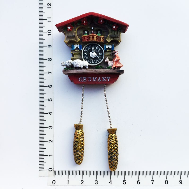 Oostenrijk Duitsland Zwitserland Koekoeksklok Koelkast Magneten Home Decor Muursticker Kamer Decoratie Souvenir Ornamenten