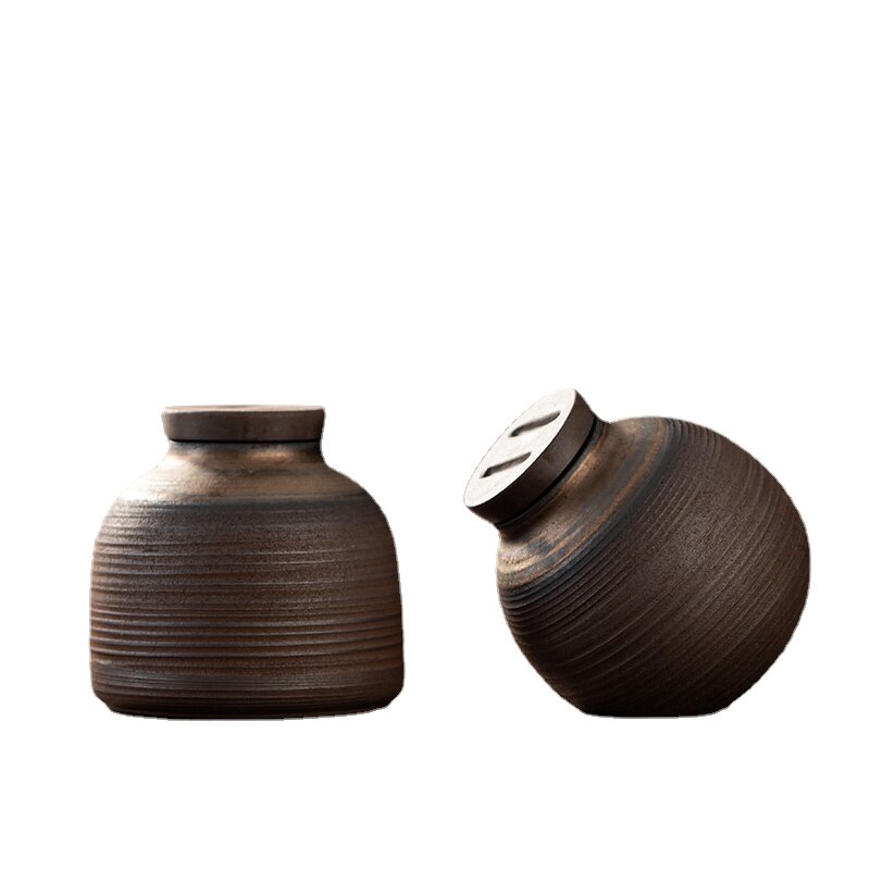 Grof Aardewerk Aandenken Urn Container Voor As Huisdier Gedenkteken Urnen Keramische Funeral Voor As Hond Kat