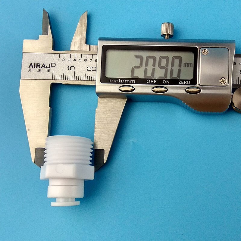 No buckle Water purifier water Threaded joints/ connector,1/2" External thread to 1/4" pipe,Water purifier accessories fast join