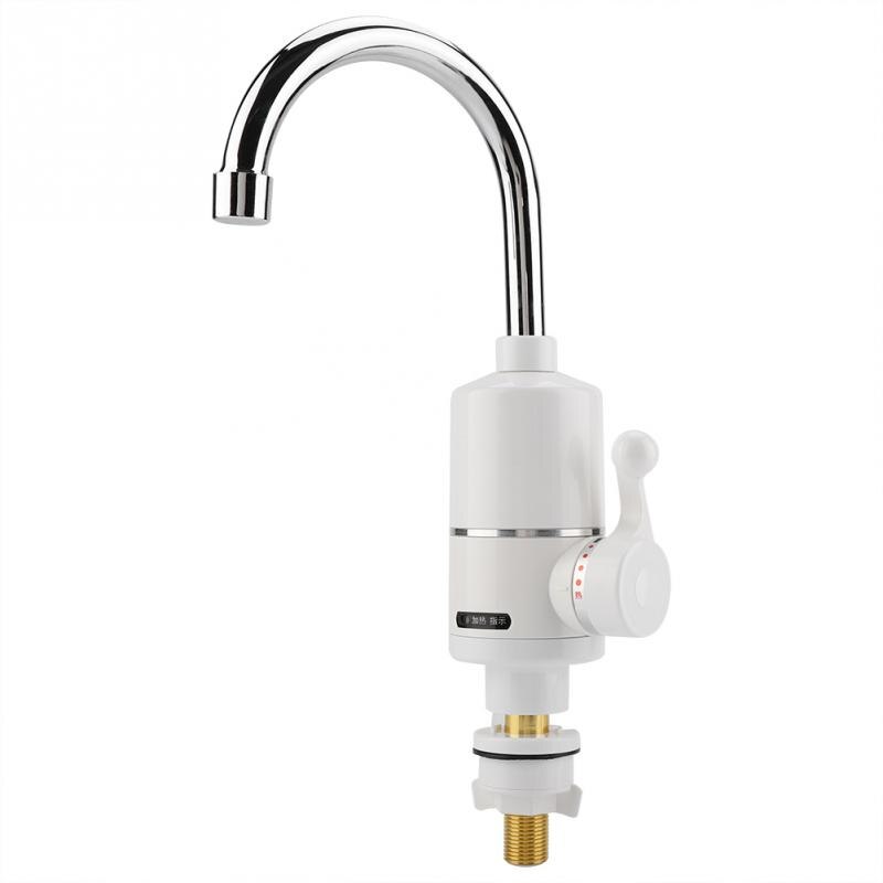 Electric Kitchen Water Heater Tap Instant Water Faucet Heater Heating Faucet Tankless Instantaneous Water Heater 220V