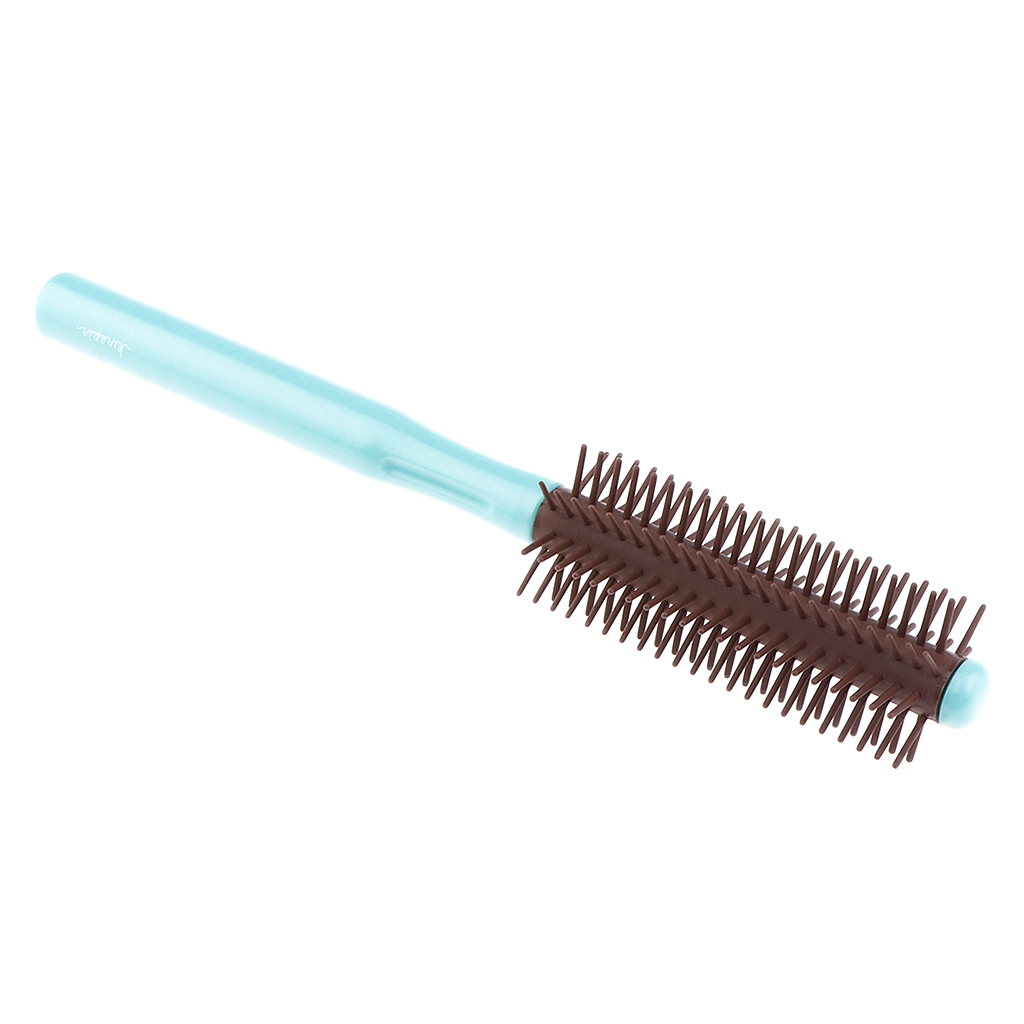 Round Brush &amp; Detangling Brush, Resin Hair Styling Brush For Blow Drying, Styling, Curling &amp; Straightening
