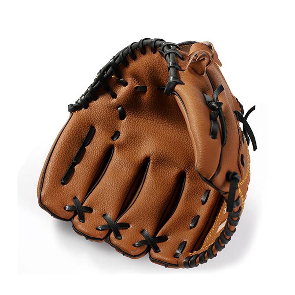 Outdoor Sports Brown Pink Baseball Glove Softball Practice Equipment Adult Man Woman Training 10.5 11.5 12.5 Inch Left Hand