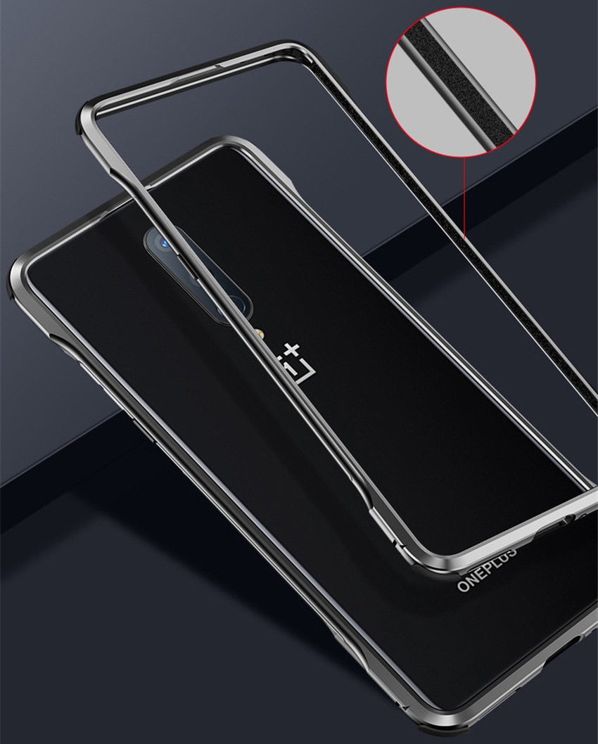 Ultra Slim luminous Metal Frame Cover For OnePlus 8 Pro Case Hard Aluminum Bumper Case For Oneplus 8 One Plus 8 Pro