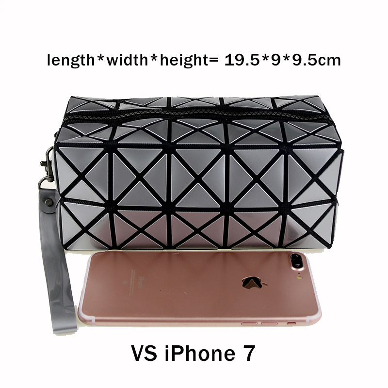luxus Geometrische Kupplung Geldbörsen Frauen Handtaschen Große Kapazität Lange Gefaltet machen-hoch Taschen Damen Abend Klappe Tasche