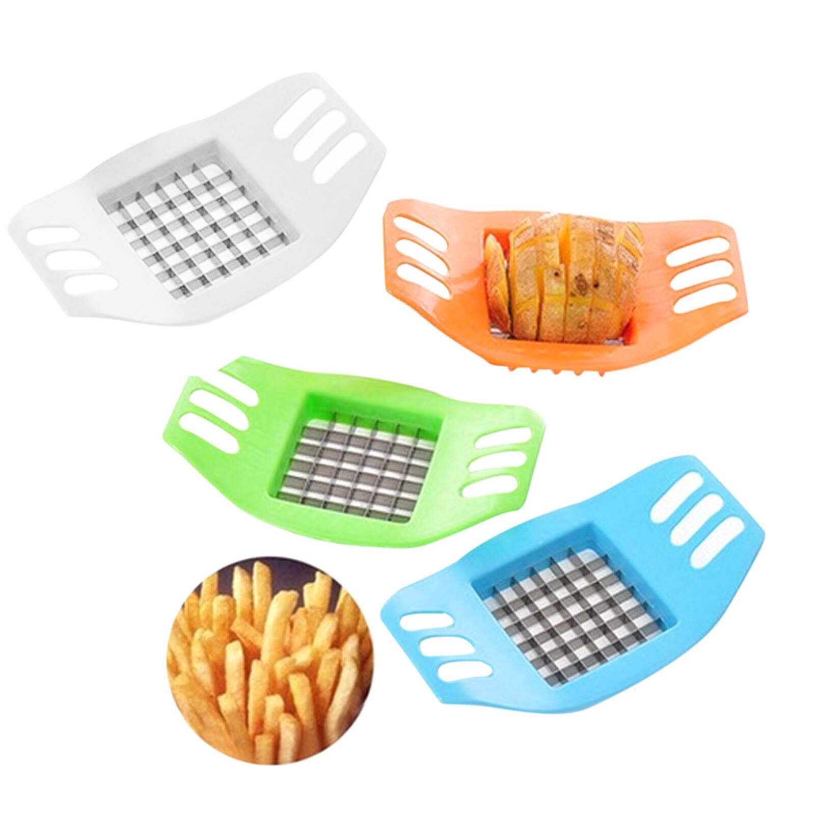 French Fry Cutter Vegetable Potato Cutter Chopper Chips Making Tool Potato Cutting Tool Fry Cutter Potato And Vegetable Tool