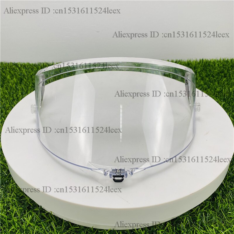 Single Hole Motorcycle Helmet Full Face Shield Sun Visor for Pista GPR GPRR: Clear