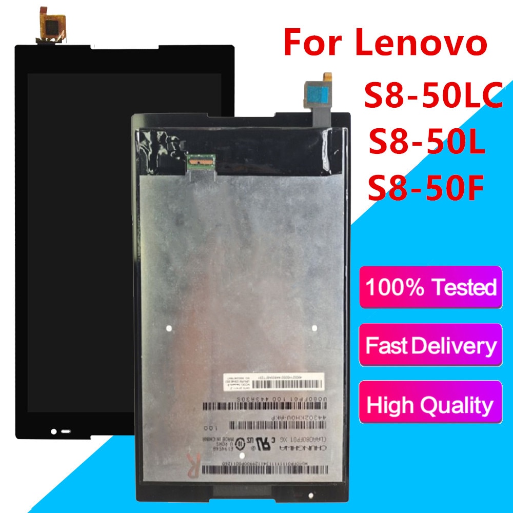 LCD Bildschirm Display Assembly für Lenovo Tab S8-50 S8-50F S8-50L S8-50LC - 8 Zoll Panel LCD Combo Ersatz