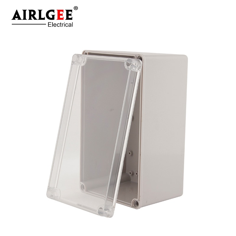 250*150*130mm electrical transparent cover outdoor plastic waterproof junction box ABS sealed box junction box