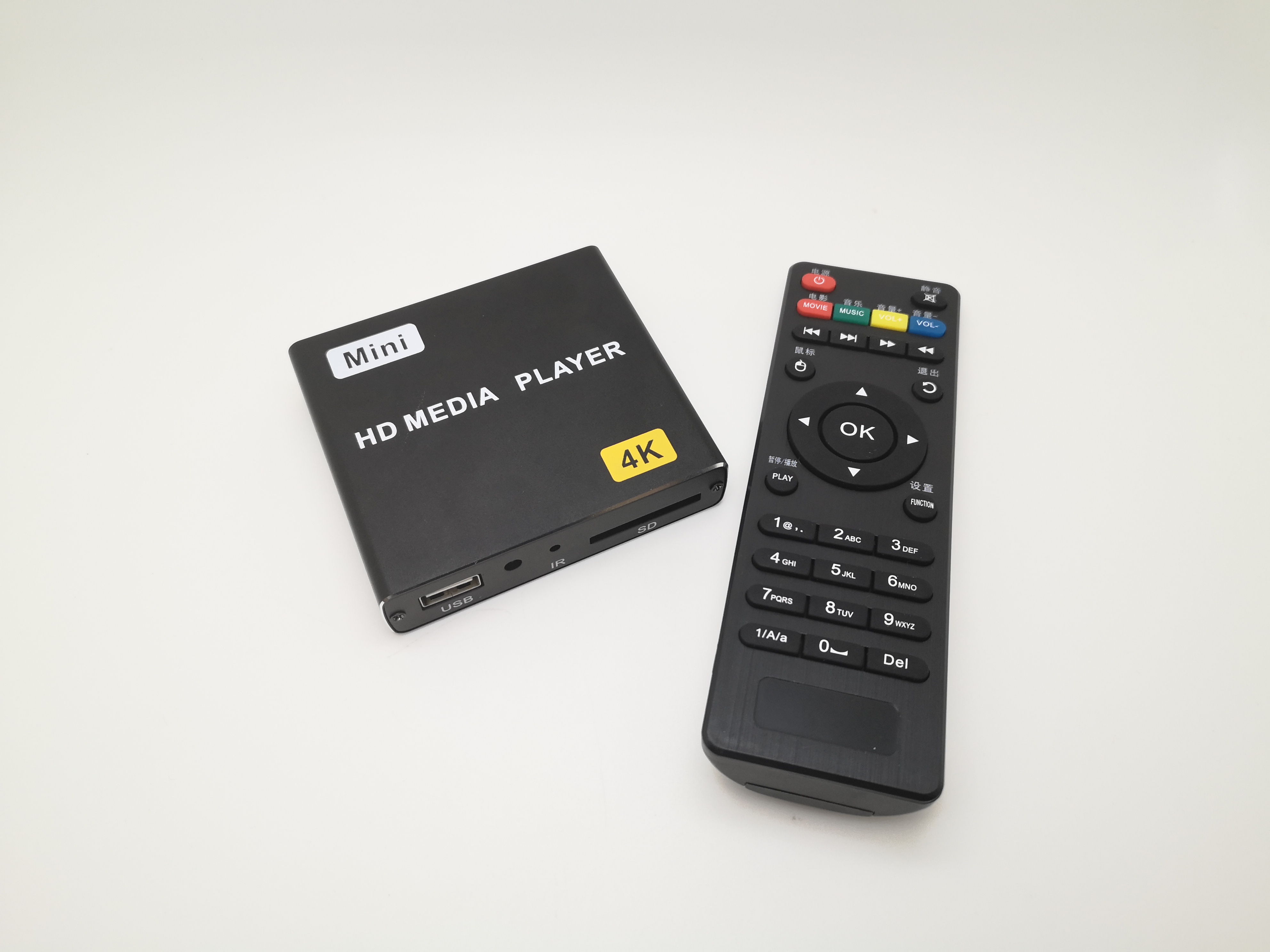 JEDX X1 MINI 4K Full HD1080P Media Player with SD/USB/HDMI AV/Auto playSupport 4K UHK H.265/H.264/VP9 up to 60fps