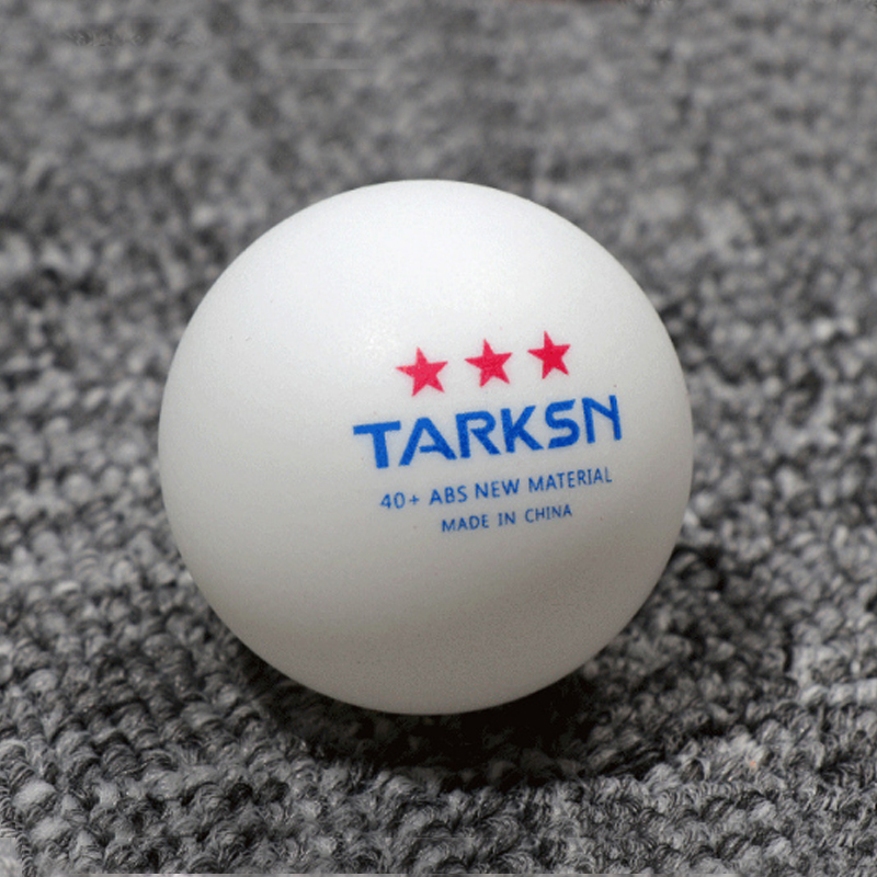 TARKSN – balles de Tennis de Table 3 étoiles en matériau ABS, 40 + mm, en plastique, 50 pièces