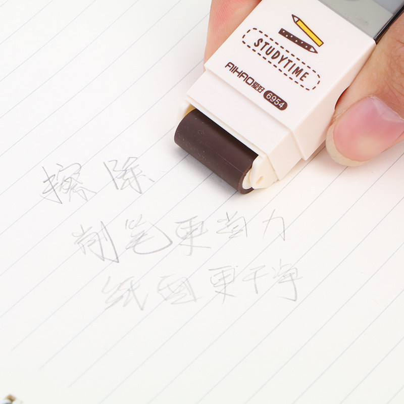 1 Pcs Lytwtw's sharpener for pencil Rubber Stationery Cute Office School Supply mechanical eraser novelty Multifunction