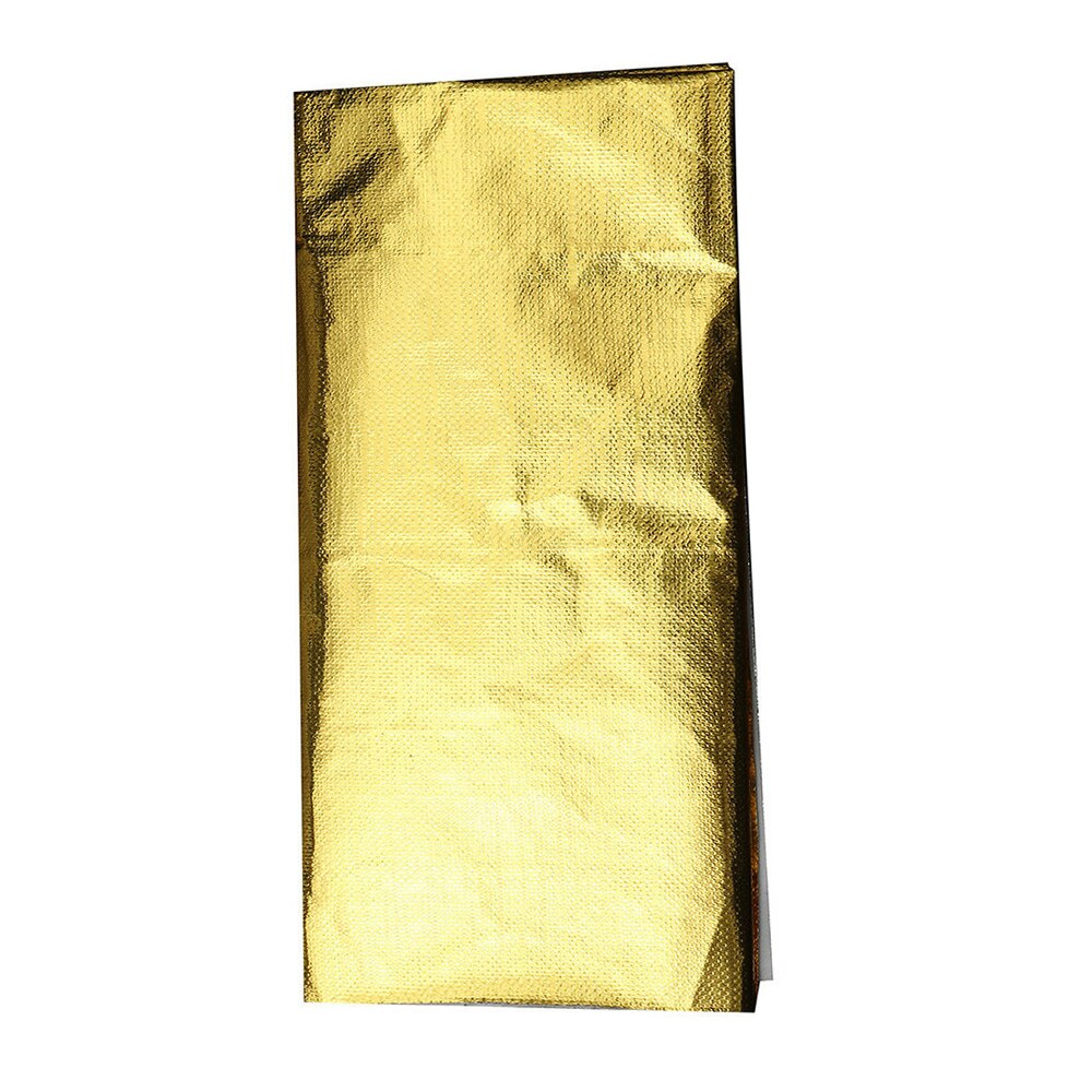 Heat Shield Tape Temperature Shield Tape Anti-Corrosion Heat Shield Wrap Gold High 600x600mm Fireproof