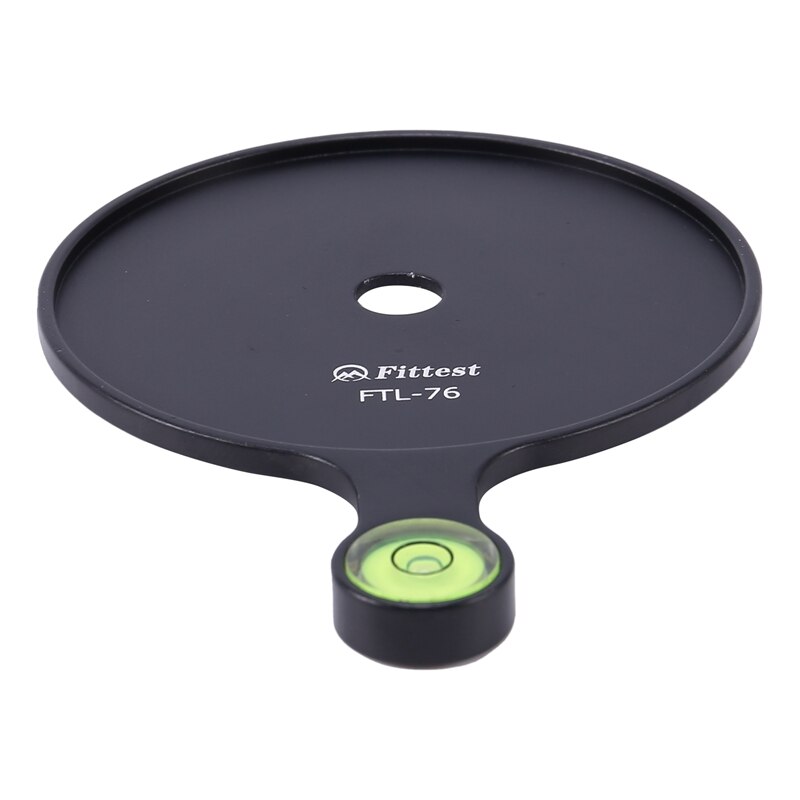 najprzydatniejszy 76mm średnica dodatkowy przesunięty poziomica pęcherzykowa, robić lustrzanki głowica kulowa statywu RRS kamera poziomica ze stopu aluminium